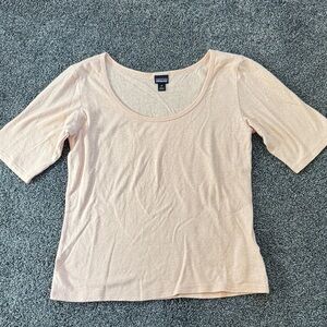 Patagonia Soft Peach Short Sleeve Tee
